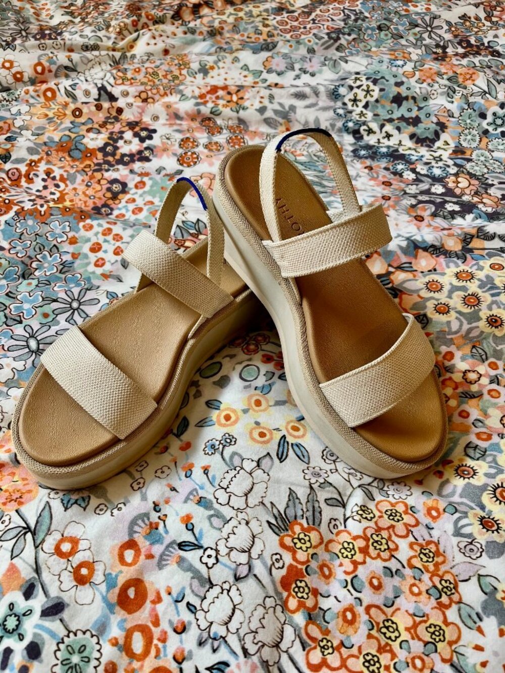 Rothy’s The Lightweight Wedge Sandal Size 7.5